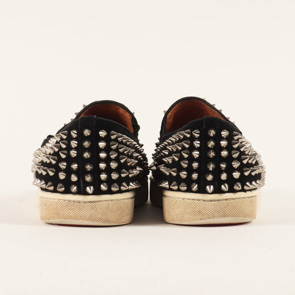 スパイク スタッズ スウェード スリッポン スニーカー / ローラーボート