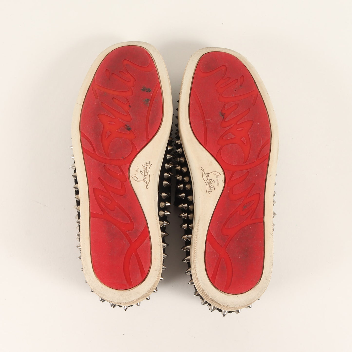 スパイク スタッズ スウェード スリッポン スニーカー / ローラーボート