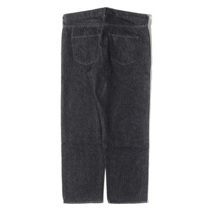 25SS ウォッシュ加工 ブラック デニム パンツ (Black Washed Denim Pants AP-4007)
