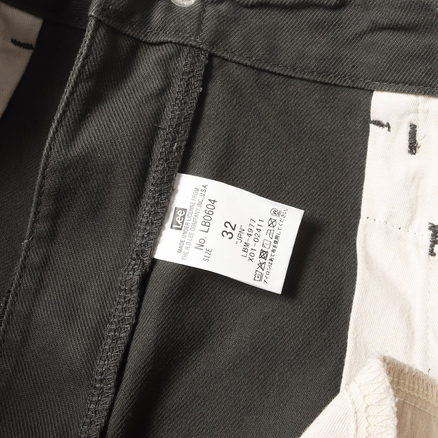 25SS × Lee ヴィンテージウォッシュ加工 フリスコ ワーク パンツ (Lee × SD Frisco Work Pants) / ジッパーフライ