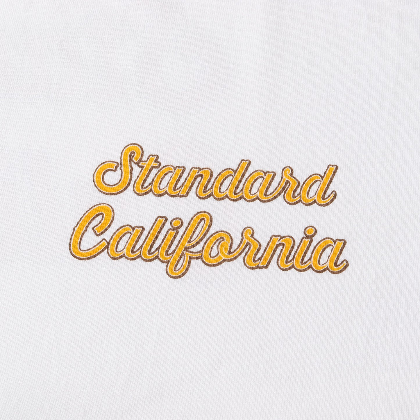 25SS グラフィック ロゴ リンガーネック ロングスリーブ Tシャツ (SD US Cotton Script Logo Ringer Long Sleeve T)