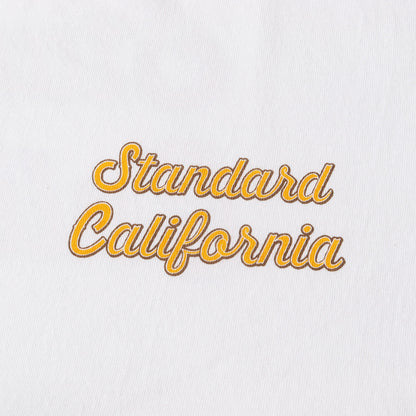 25SS グラフィック ロゴ リンガーネック ロングスリーブ Tシャツ (SD US Cotton Script Logo Ringer Long Sleeve T)