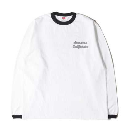 25SS リンガーネック トリム ポケット ロングスリーブ Tシャツ (SD US Cotton Ringer Pocket Long Sleeve T)