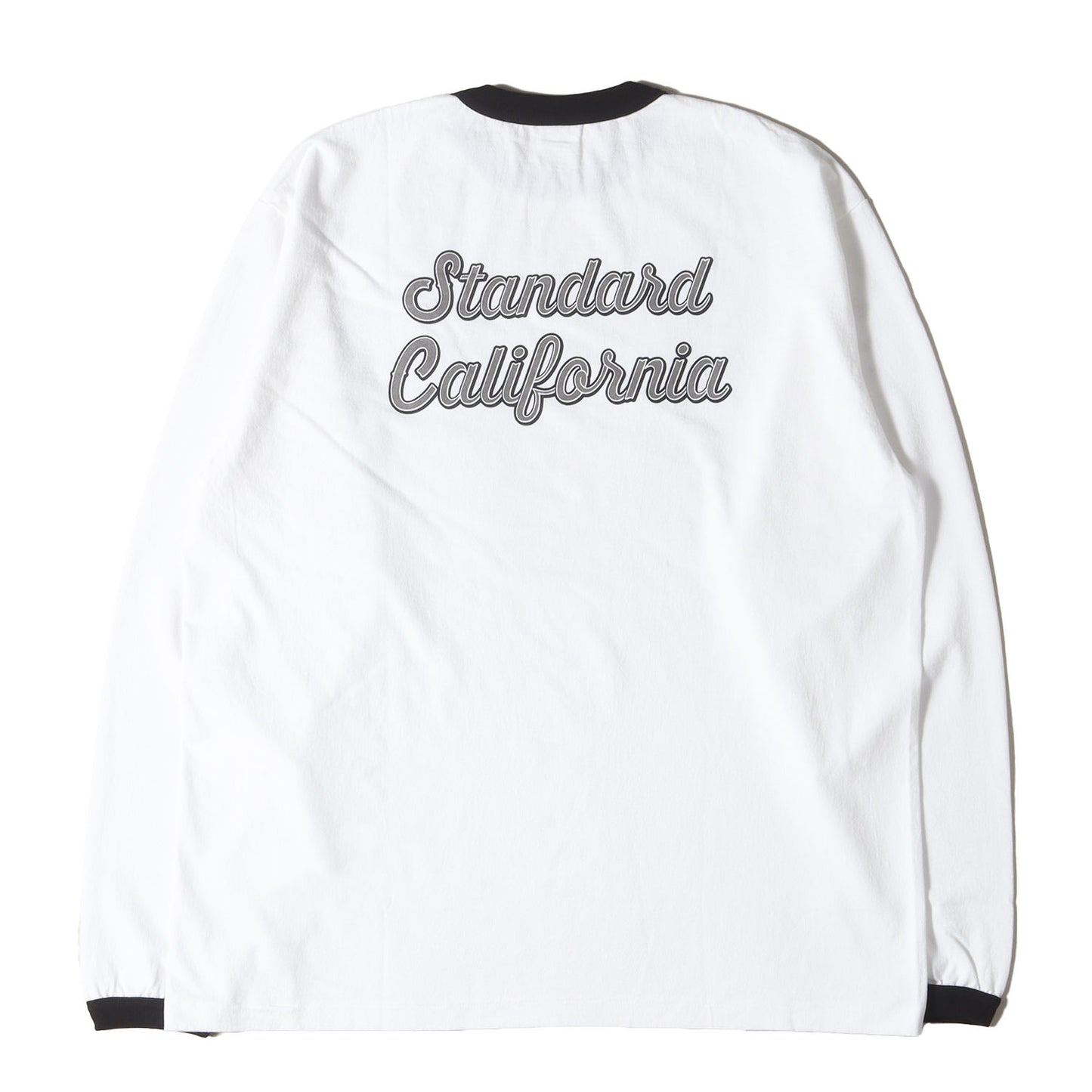 25SS リンガーネック トリム ポケット ロングスリーブ Tシャツ (SD US Cotton Ringer Pocket Long Sleeve T)