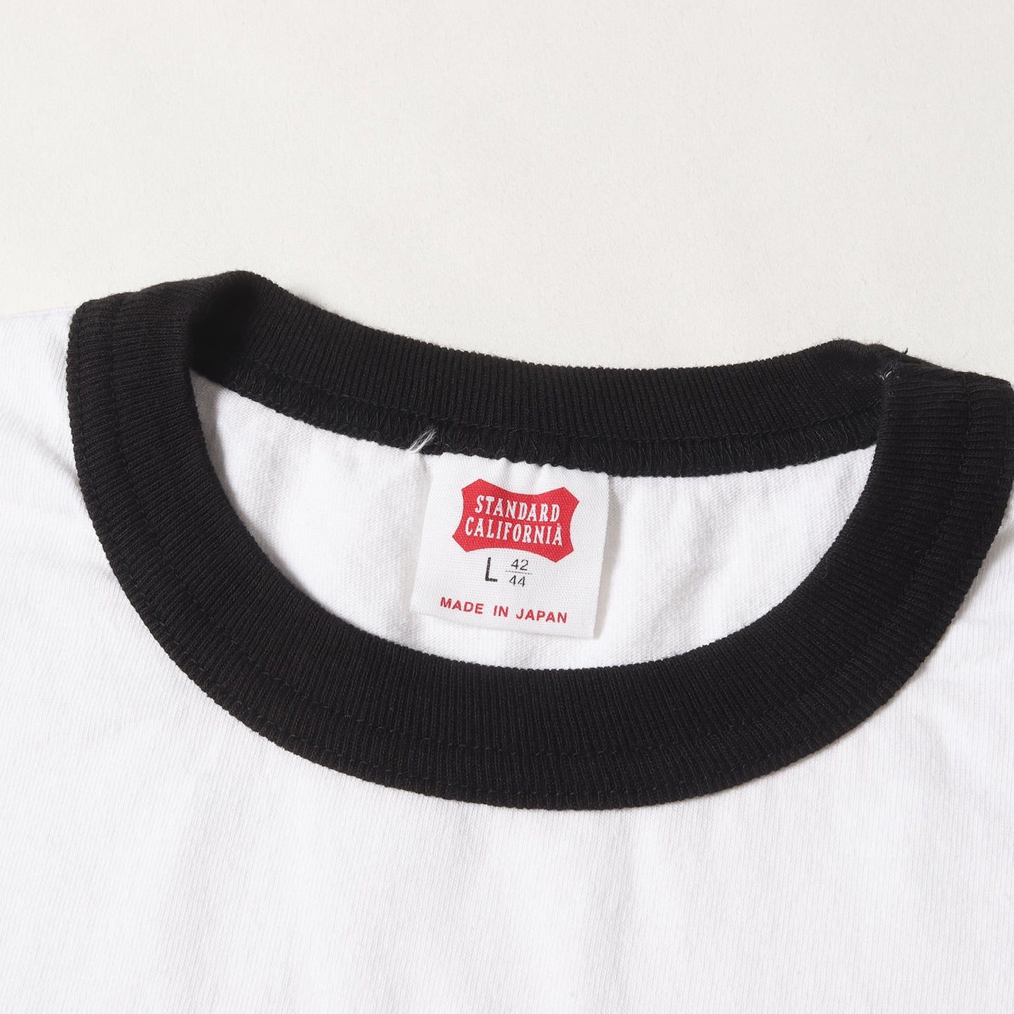 25SS リンガーネック トリム ポケット ロングスリーブ Tシャツ (SD US Cotton Ringer Pocket Long Sleeve T)