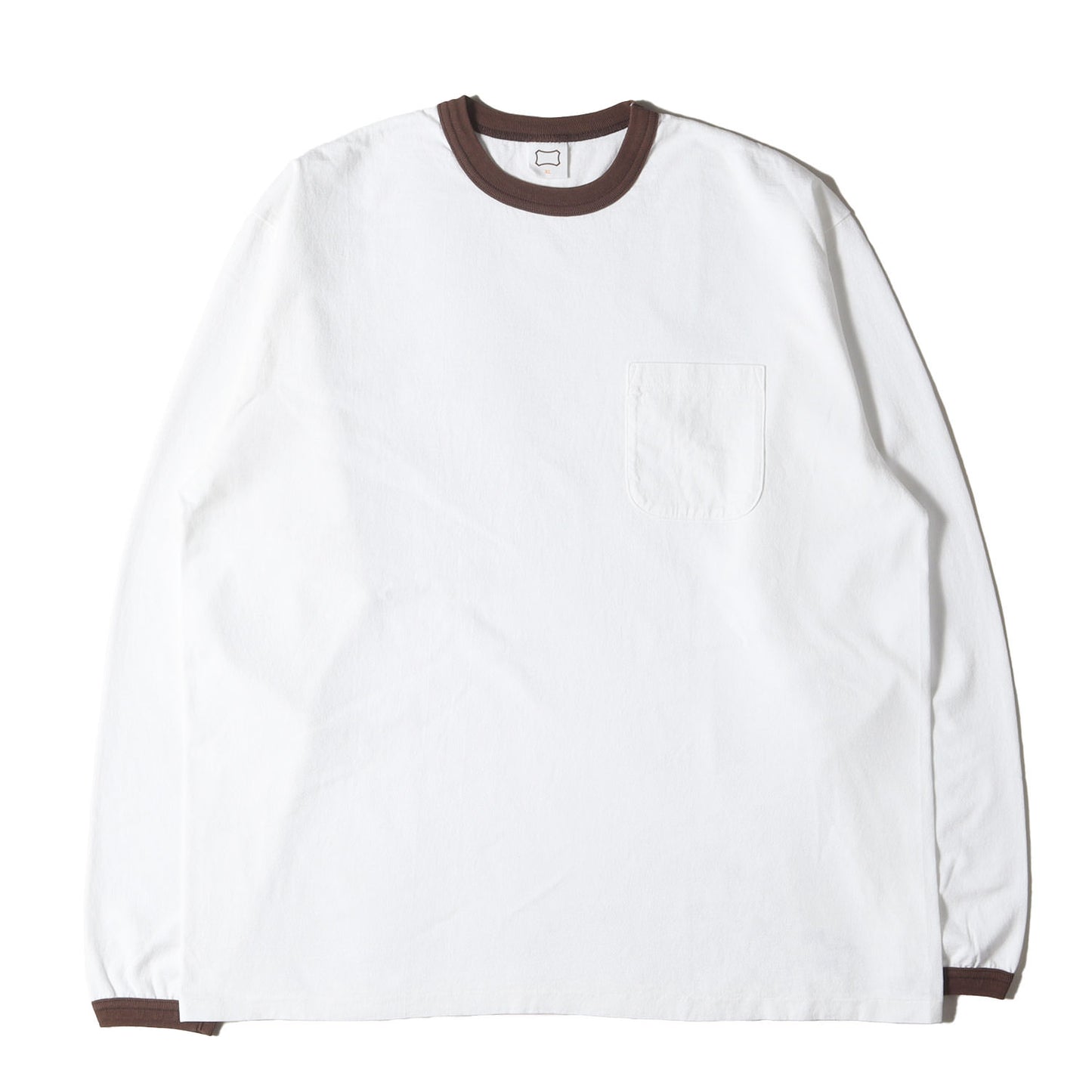 25SS リンガーネック トリム ポケット ロングスリーブ Tシャツ (SD US Cotton Ringer Pocket Long Sleeve T)