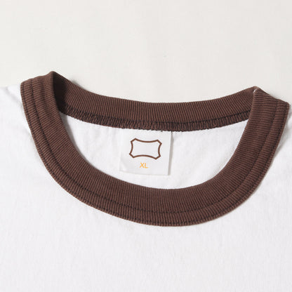 25SS リンガーネック トリム ポケット ロングスリーブ Tシャツ (SD US Cotton Ringer Pocket Long Sleeve T)