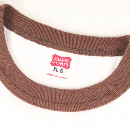 25SS スクリプト ロゴ リンガーネック トリム Tシャツ (SD US Cotton Script Logo Ringer T) / 著名人着用