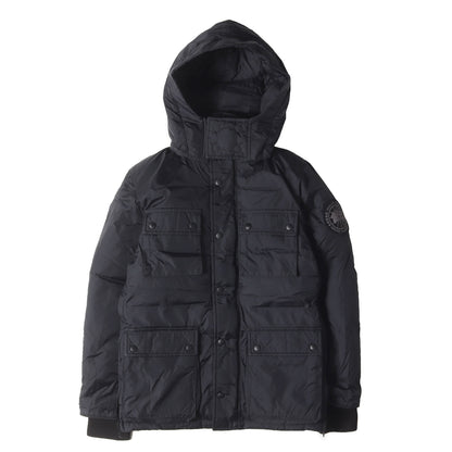 ブラックレーベル フード付き リップストップ ダウンジャケット (MANITOBA JACKET 3336JM)