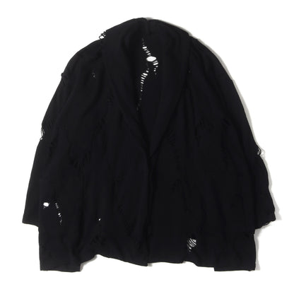 トーンエフェクト オーバーサイズ カーディガン (Torn Effect Oversized Cardigan YU-T20-676)