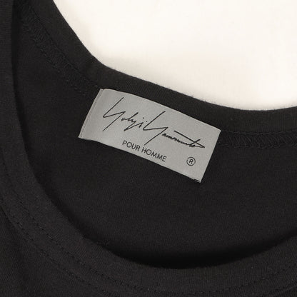 24SS コットン天竺YYHプリント Tシャツ (HS-T90-989) / POUR HOMME