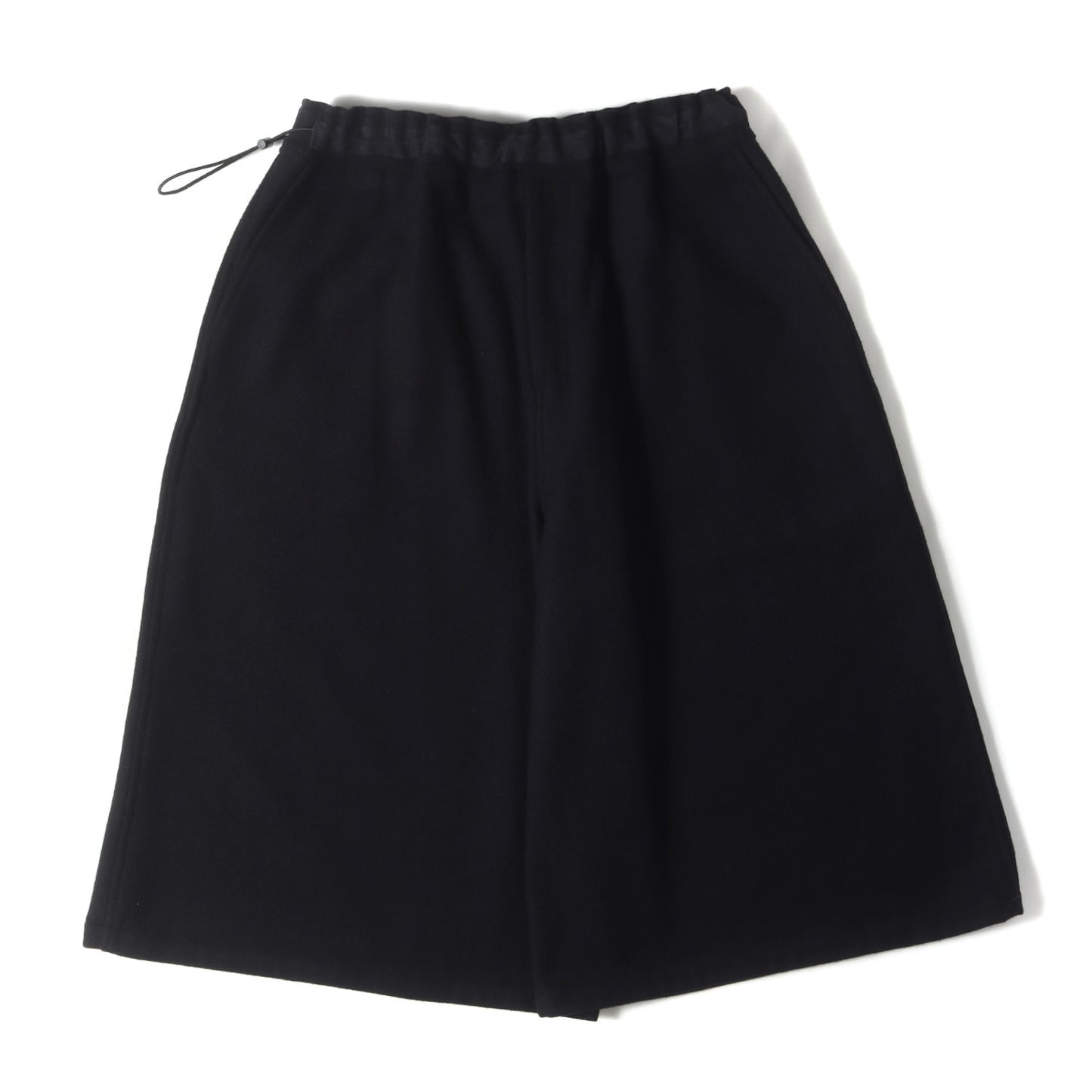 23AW ドローストリング ウール メストン イージー ワイド パンツ (MELTON WAIST DRAWSTRING PANTS GJ-P03-102)