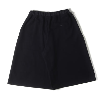 23AW ドローストリング ウール メストン イージー ワイド パンツ (MELTON WAIST DRAWSTRING PANTS GJ-P03-102)