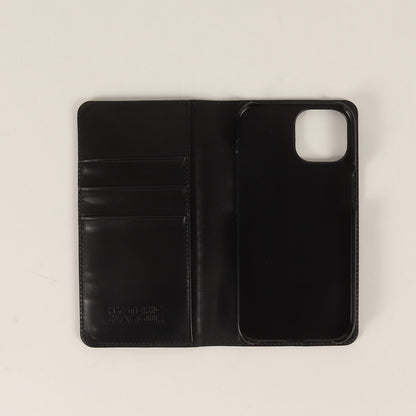 24SS × CASETiFY ロゴ スタッズ レザー ウォレット iPhone カバー (01241QG03) / 手帳型