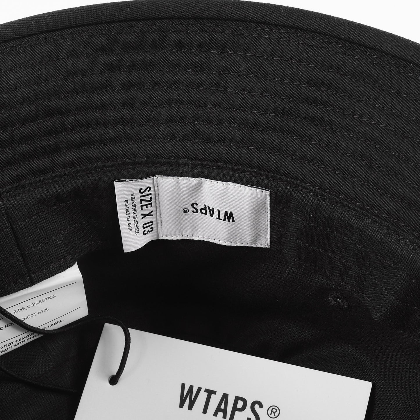 24AW ロゴ 刺繍 ツイル バケットハット (BUCKET HAT CTPL TWILL 242HCDT-HT06)