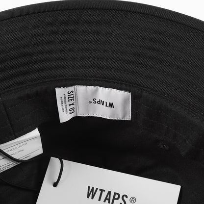 24AW ロゴ 刺繍 ツイル バケットハット (BUCKET HAT CTPL TWILL 242HCDT-HT06)