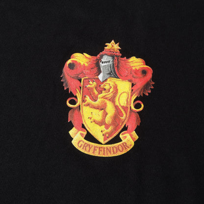 00s ハリーポッターと秘密の部屋 ワンポイント グリフィンドール ロゴ Tシャツ / DEADSTOCK MADE IN JAPAN