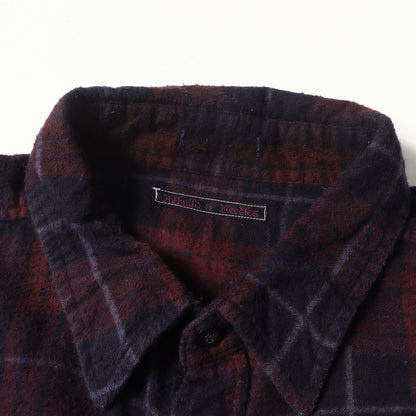 23AW ヴィンテージ リメイク フランネル シャツ (Flannel Shirt NS305) / Rebuild by needles