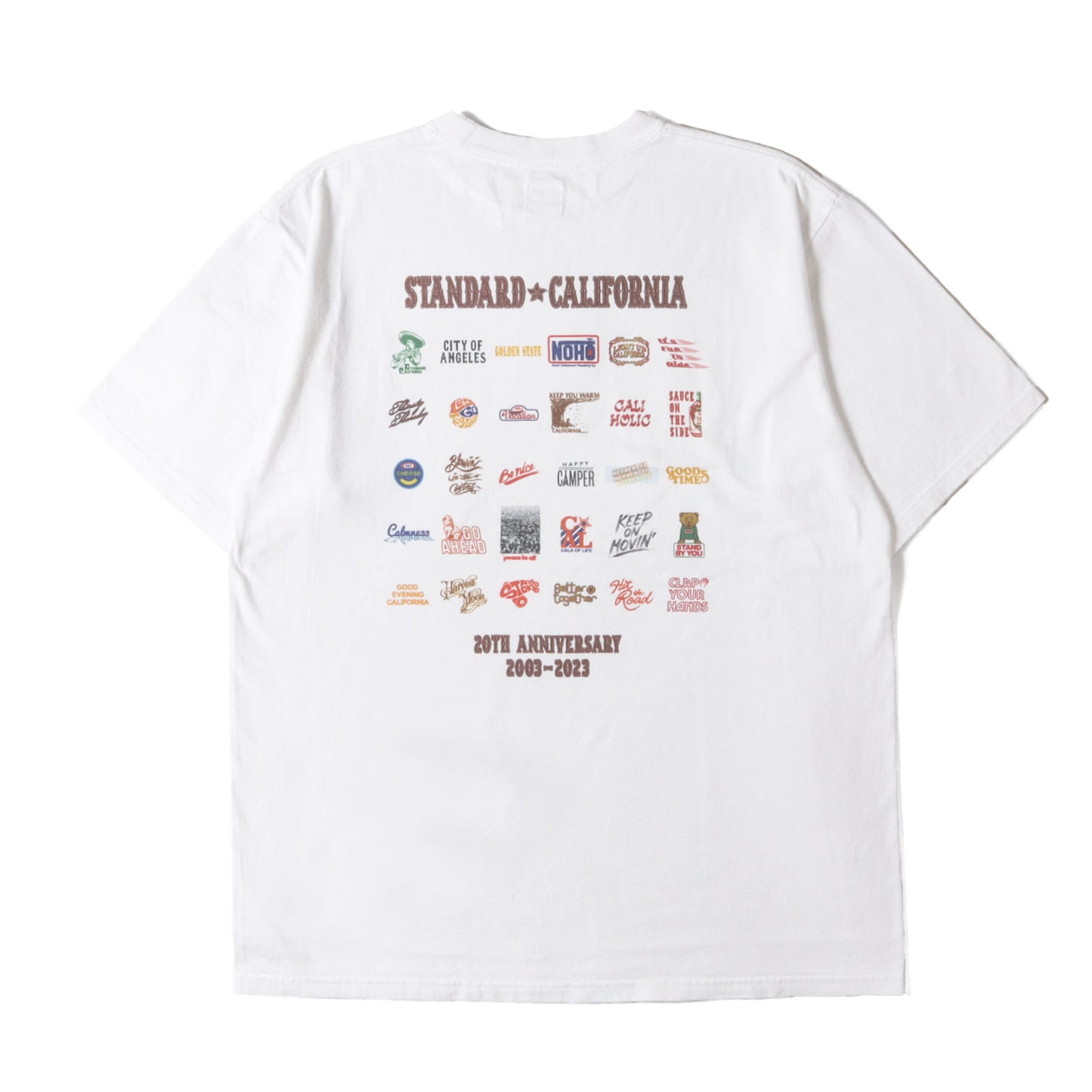 23AW 20周年記念 マルチロゴ ヘビー Tシャツ (SD 20th Anniversary Logo T)