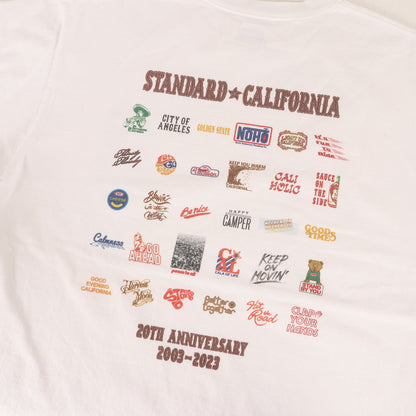 23AW 20周年記念 マルチロゴ ヘビー Tシャツ (SD 20th Anniversary Logo T)