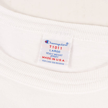 × Champion ヘビーウェイト グラフィック ロゴ Tシャツ (CHAMPION × SD T1011) / MADE IN USA