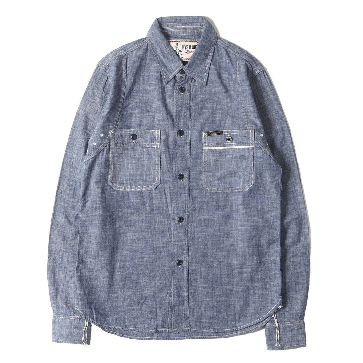 シャンブレー ワーク シャツ (0221AH06)