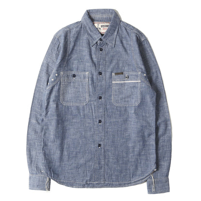 シャンブレー ワーク シャツ (0221AH06)