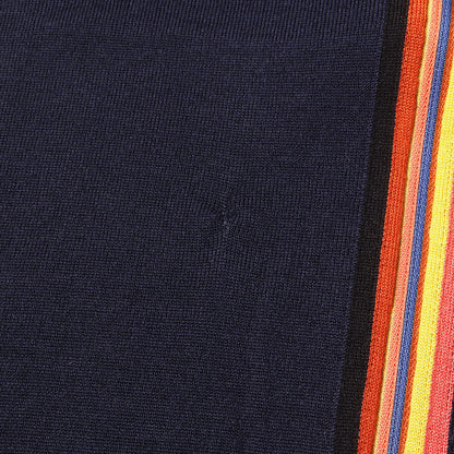 シグネチャーストライプ ジャガード ハイゲージ ウール ドライバーズ ニット (273401 581R)