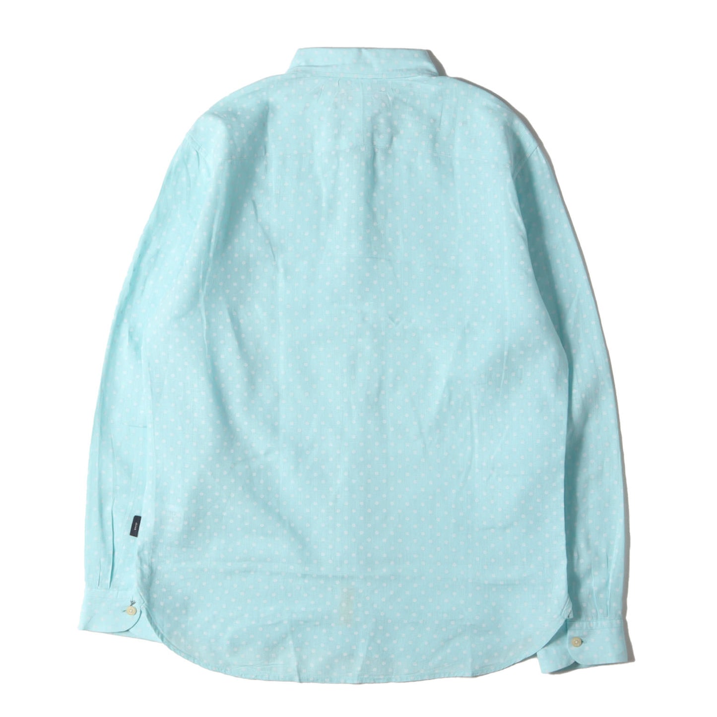 ポルカドット ボタンダウン リネン ドレス シャツ (142609 669M) / JEANS