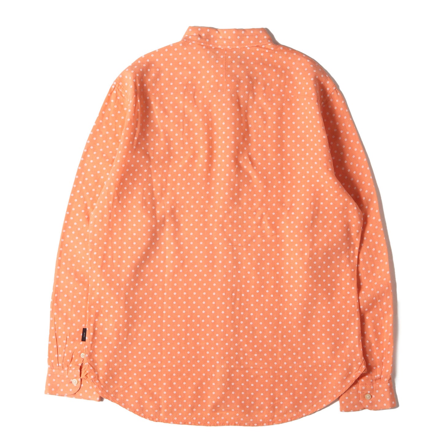 ポルカドット ボタンダウン リネン ドレス シャツ (142609 669M) / JEANS