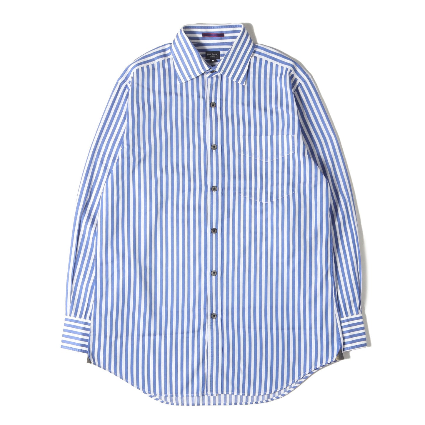 ストライプ ブロード ドレス シャツ (133111 A786E) / コンバーチブルカフス LONDON