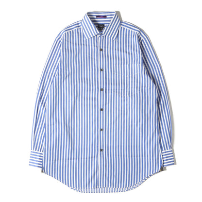 ストライプ ブロード ドレス シャツ (133111 A786E) / コンバーチブルカフス LONDON