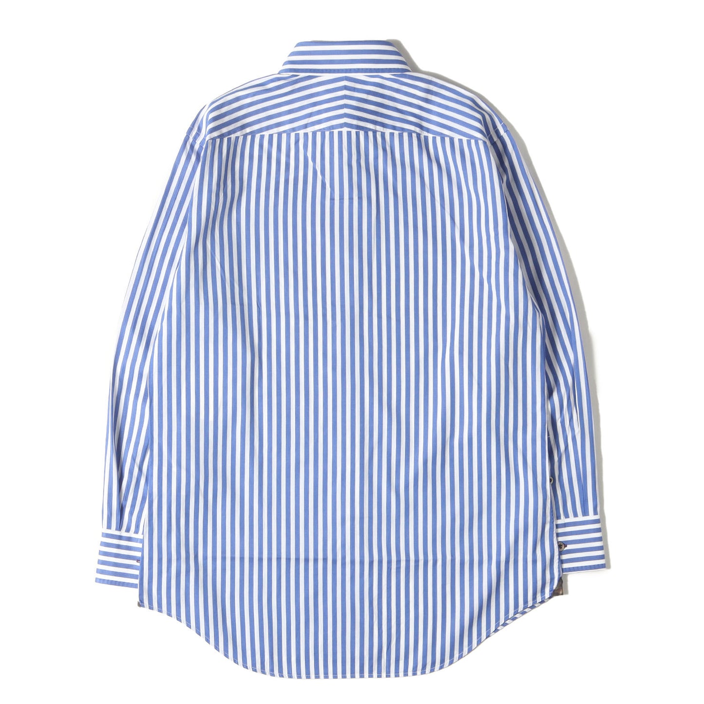 ストライプ ブロード ドレス シャツ (133111 A786E) / コンバーチブルカフス LONDON