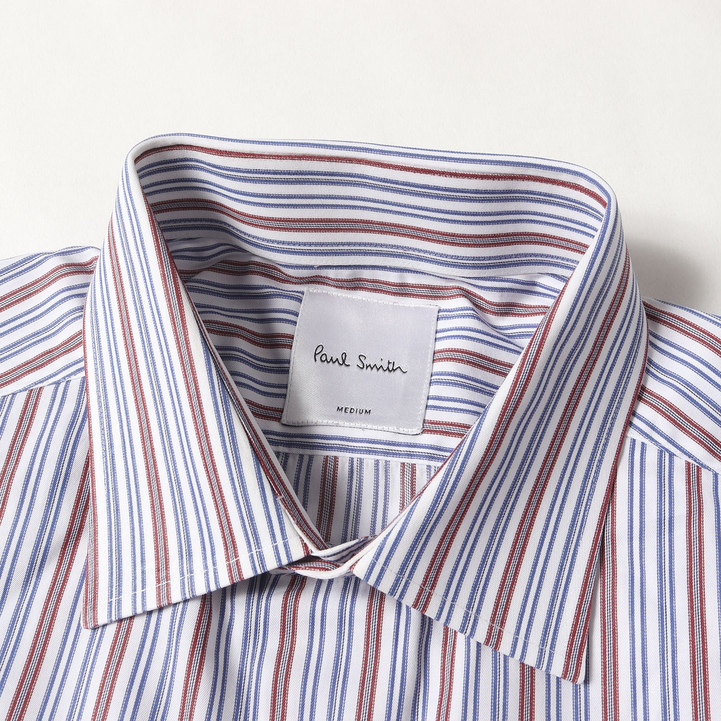 カフス裏 ペイズリー ストライプ ローン ドレス シャツ (263213 801PA) / コンバーチブルカフス MADE IN JAPAN