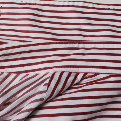 ストライプ ブロード ドレス シャツ (213114 A786E) / コンバーチブルカフス LONDON