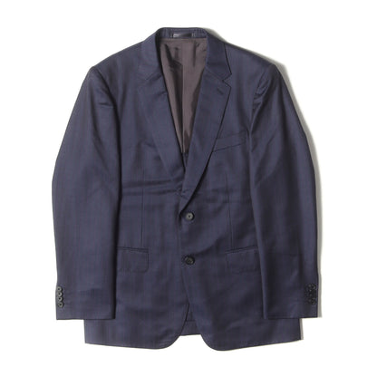 現行タグ × DORMEUIL ストライプ セットアップ スーツ (193006 1439) / MADE IN JAPAN