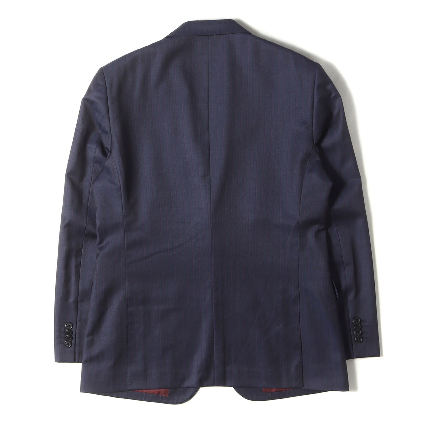 現行タグ × DORMEUIL ストライプ セットアップ スーツ (193006 1439) / MADE IN JAPAN