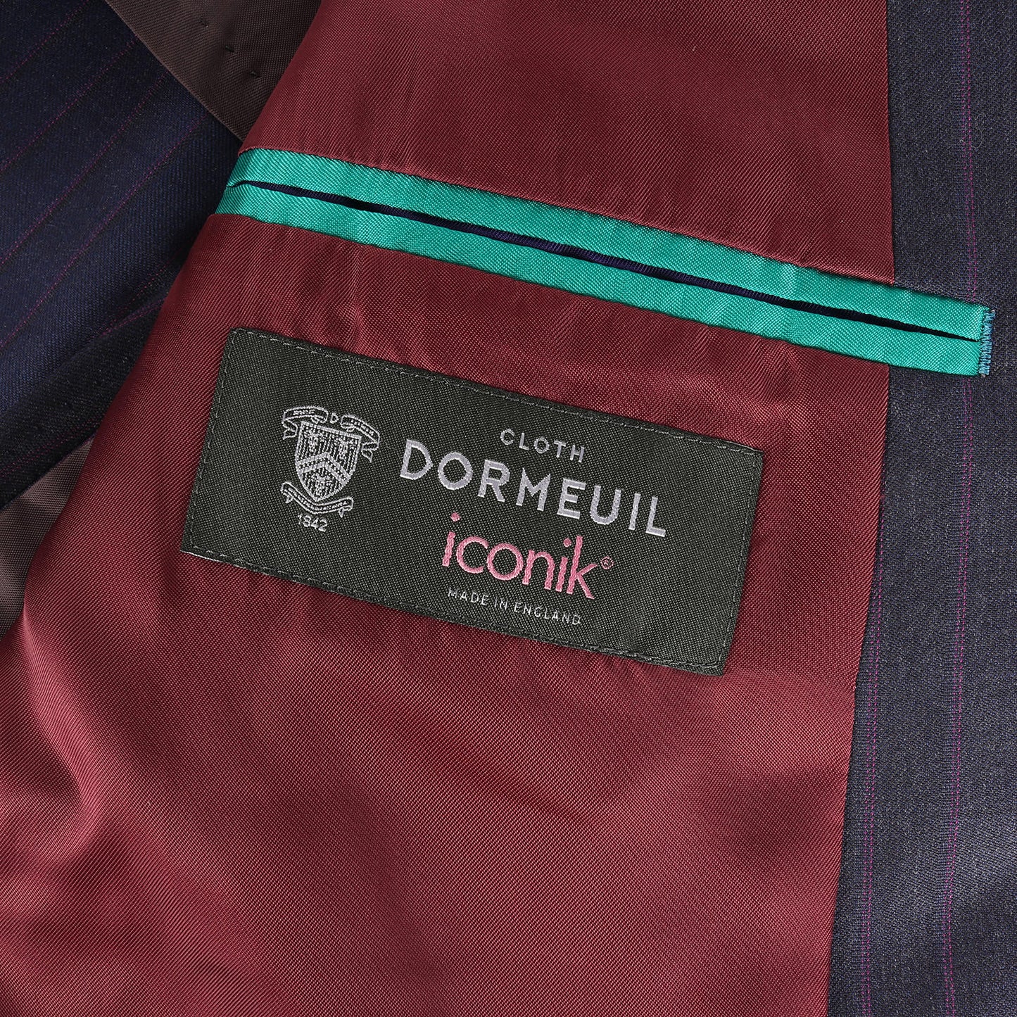 現行タグ × DORMEUIL ストライプ セットアップ スーツ (193006 1439) / MADE IN JAPAN