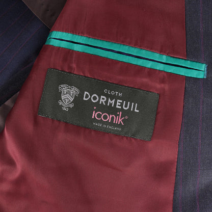 現行タグ × DORMEUIL ストライプ セットアップ スーツ (193006 1439) / MADE IN JAPAN