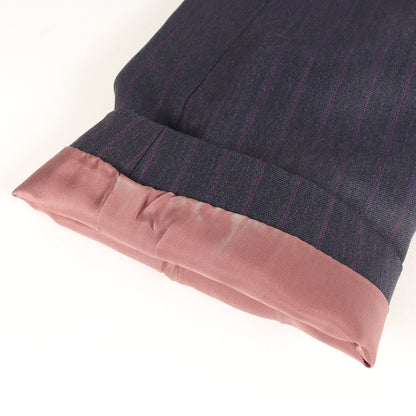 現行タグ × DORMEUIL ストライプ セットアップ スーツ (193006 1439) / MADE IN JAPAN