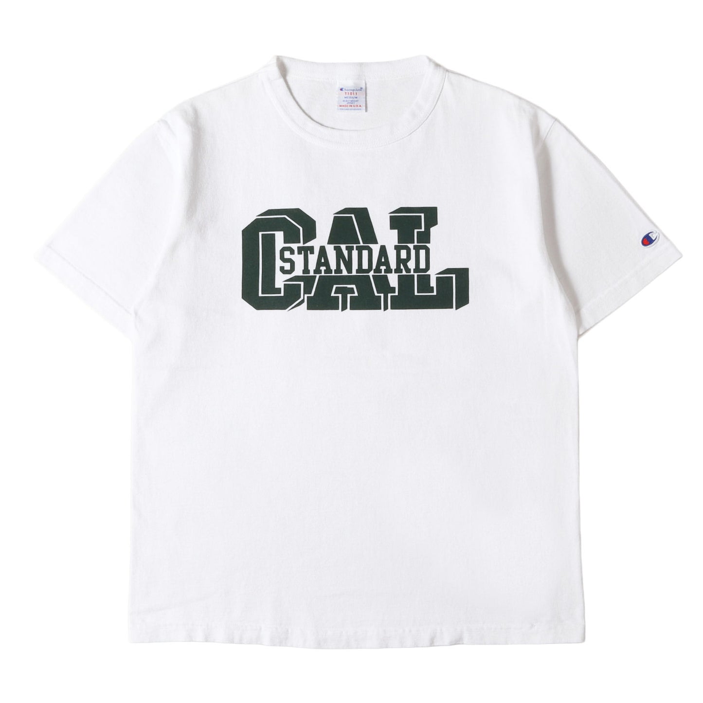 24SS オフィシャルストア限定 × Champion ロゴ Tシャツ (Champion for Standard California Exclusive T1011) / MADE IN USA