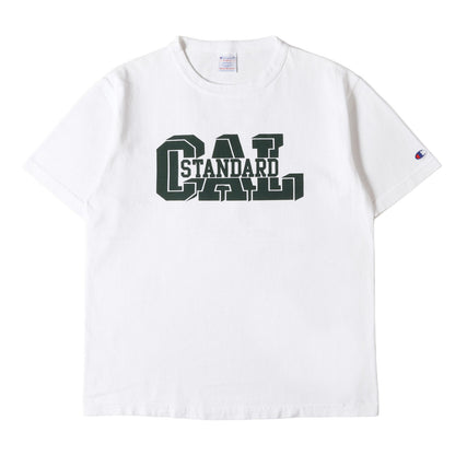 24SS オフィシャルストア限定 × Champion ロゴ Tシャツ (Champion for Standard California Exclusive T1011) / MADE IN USA
