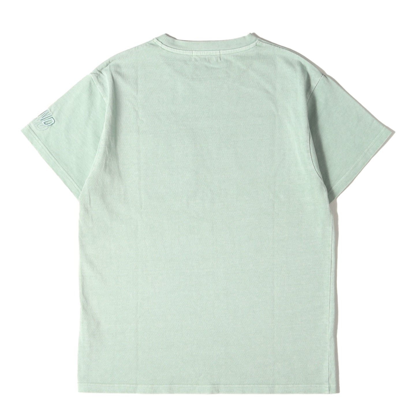 25SS ピグメント加工 ロゴ 刺繍 ポケット Tシャツ (PIGMENT POCKET TEE WDS-0-ESPG-25-Q-CS-01)