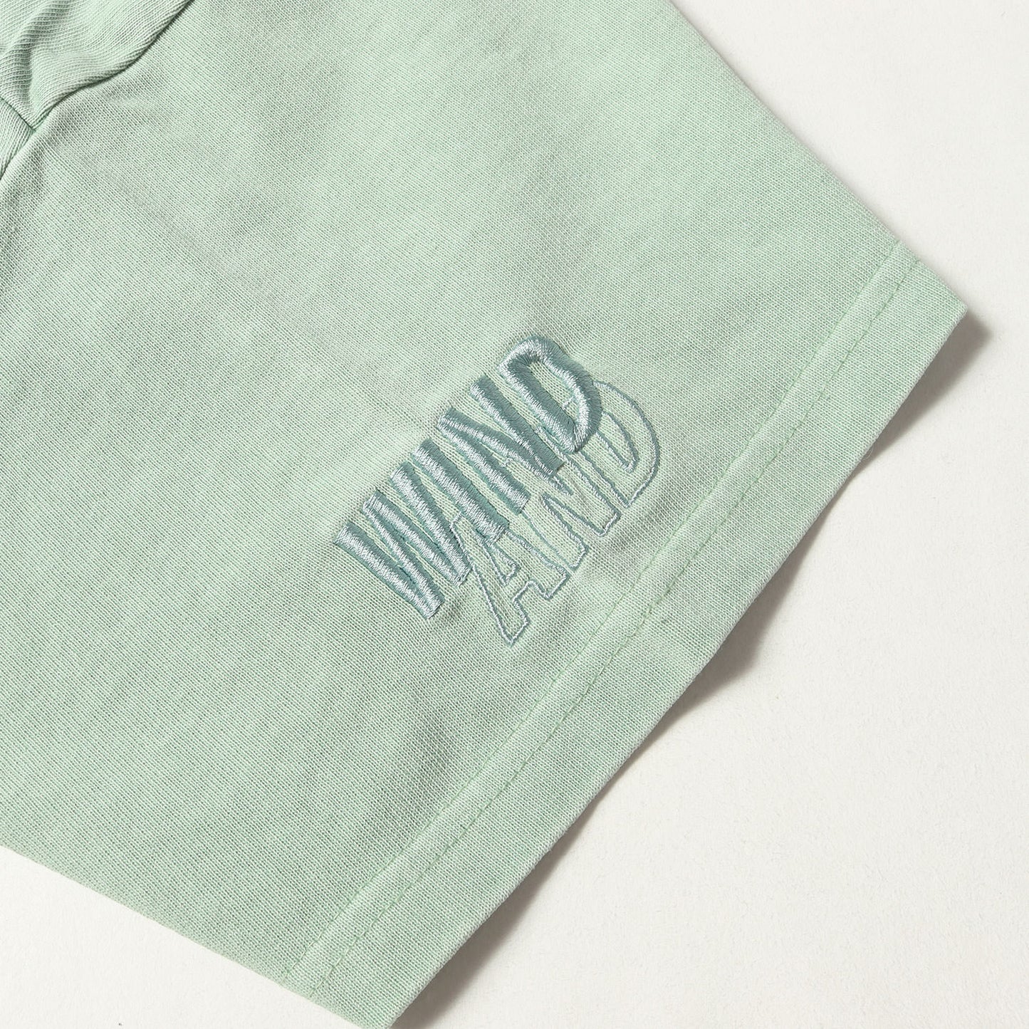 25SS ピグメント加工 ロゴ 刺繍 ポケット Tシャツ (PIGMENT POCKET TEE WDS-0-ESPG-25-Q-CS-01)