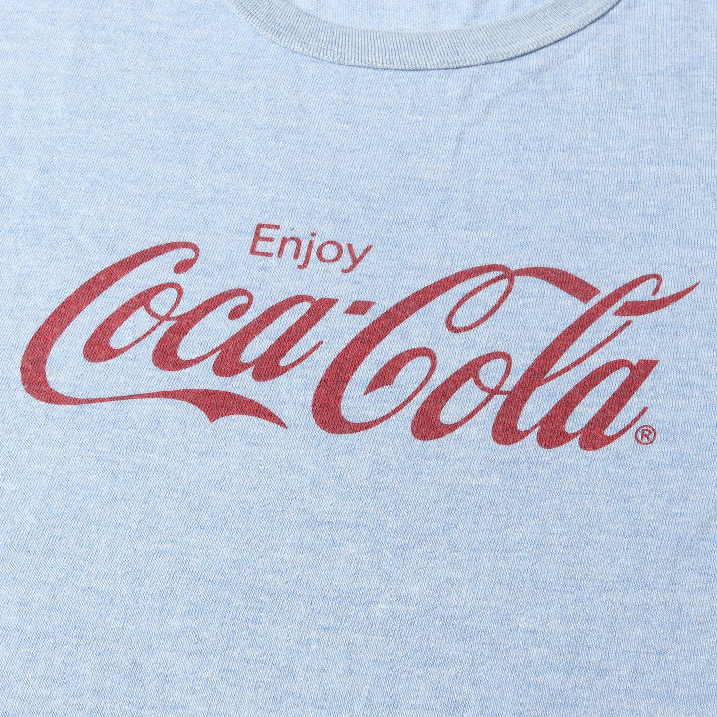24SS × COCA COLA グラフィック ロゴ バインダーネック Tシャツ (COCA COLA × SD 88/12 LOGO T)