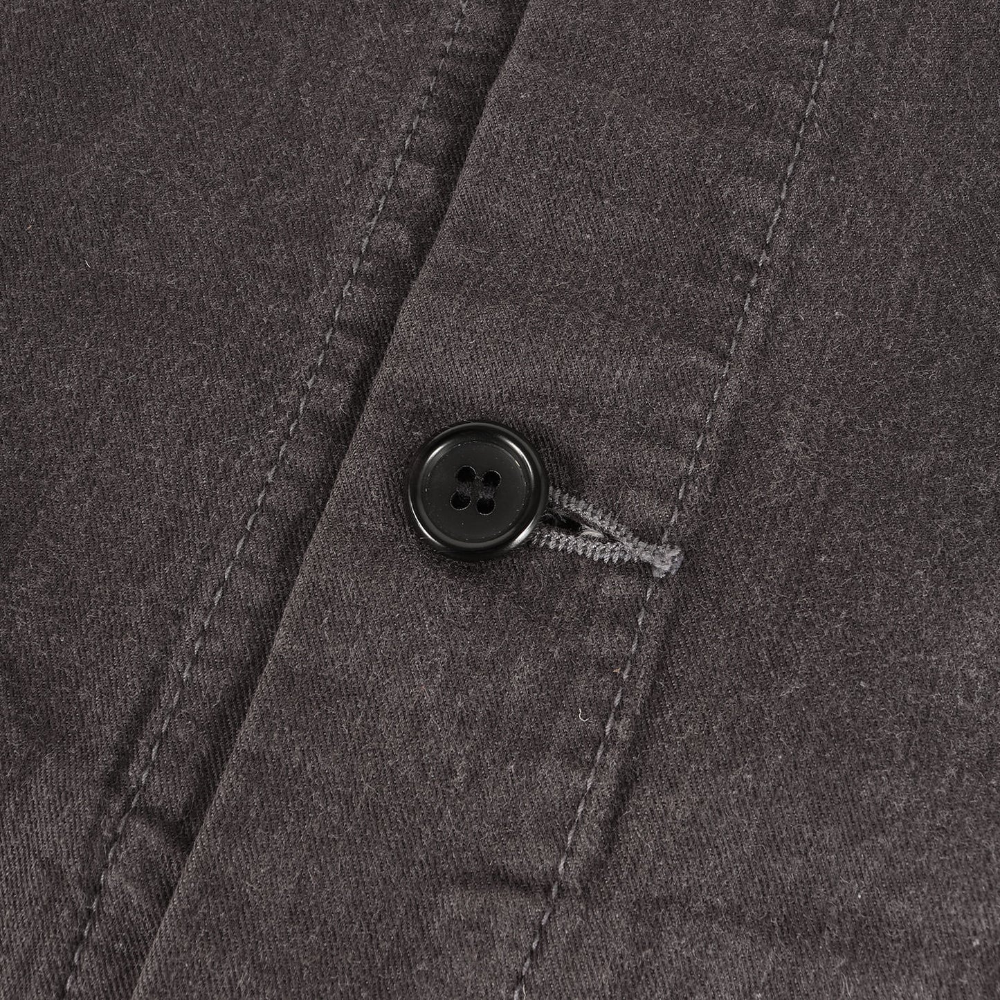 コーデュロイカラー ブラックデニム カバーオール コート (2820400040) / MADE IN JAPAN