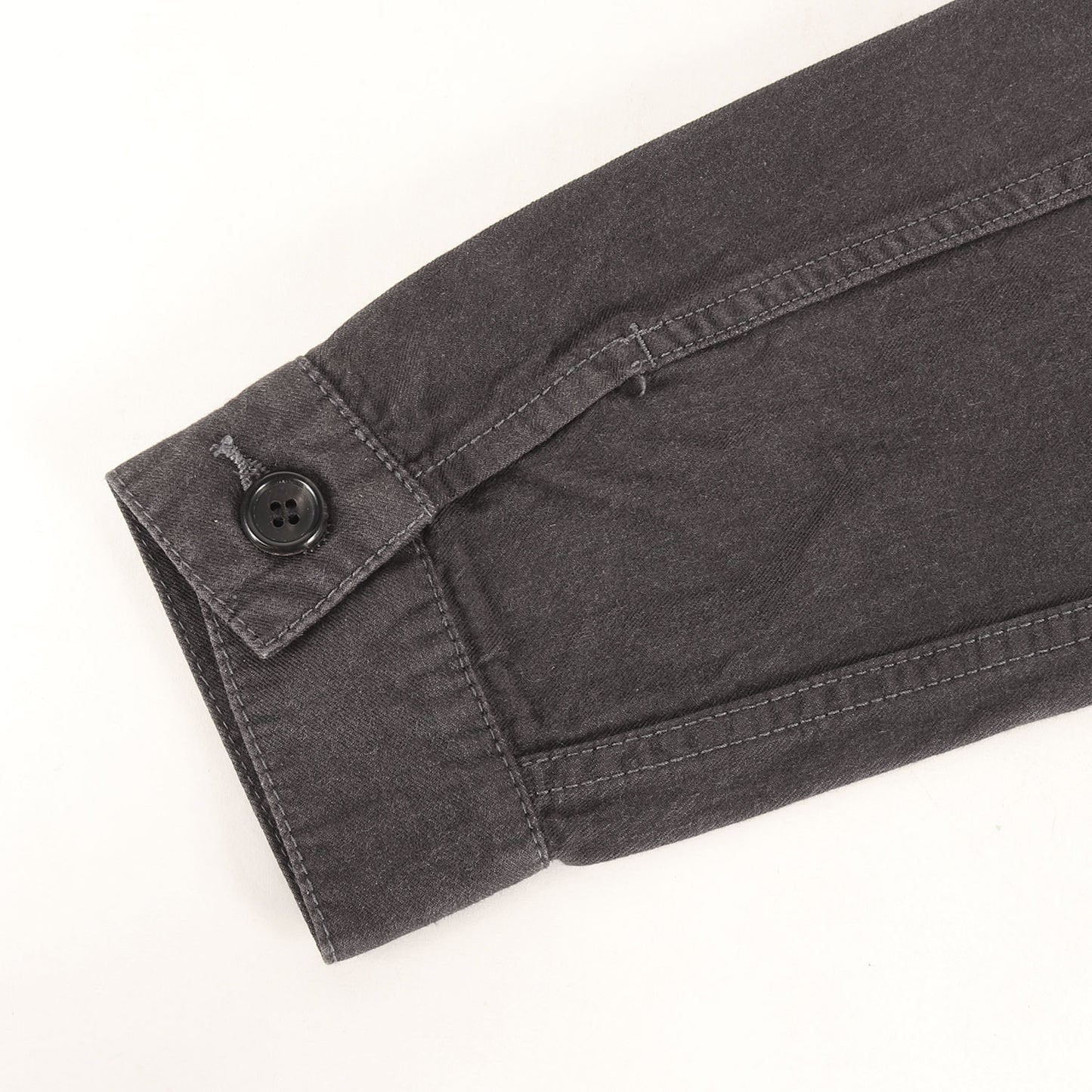 コーデュロイカラー ブラックデニム カバーオール コート (2820400040) / MADE IN JAPAN