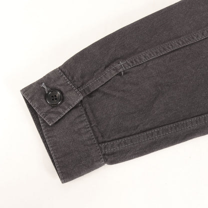 コーデュロイカラー ブラックデニム カバーオール コート (2820400040) / MADE IN JAPAN