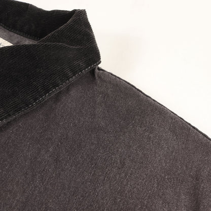 コーデュロイカラー ブラックデニム カバーオール コート (2820400040) / MADE IN JAPAN