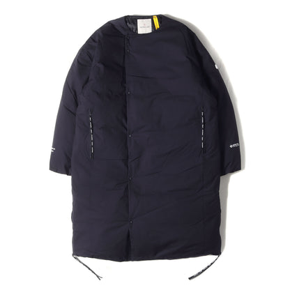 21AW × HYKE ノーカラー ダウンコート (MUVERAN GIUBBOTTO G209K1C00002 M1192) / GORE-TEX